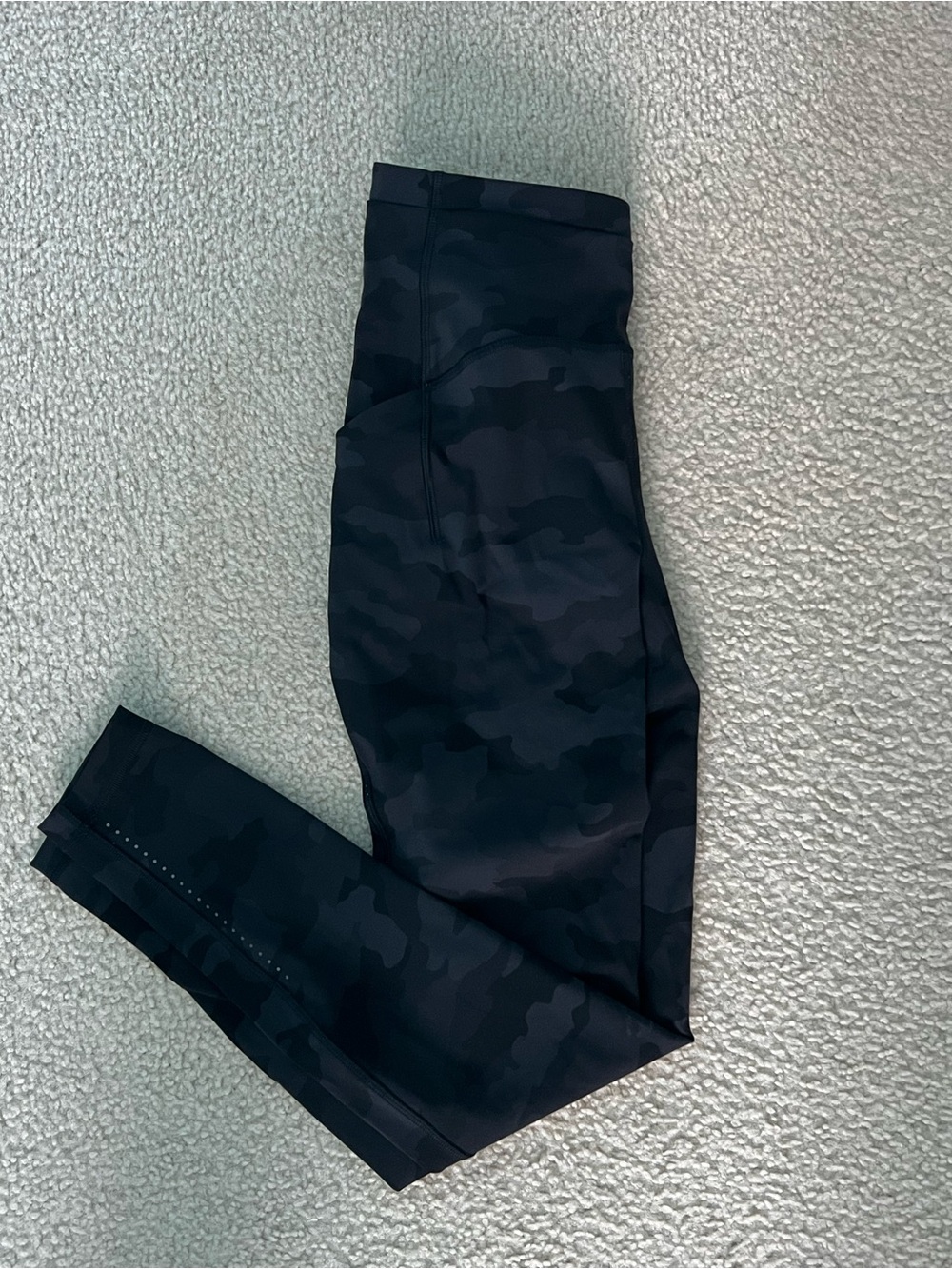 lululemon athletica Black Camo Leggings